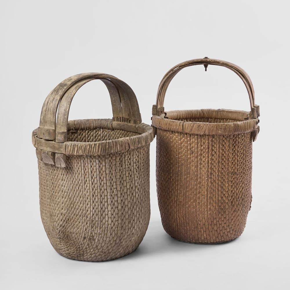 Shanxi 120 Year Rattan Rice Container