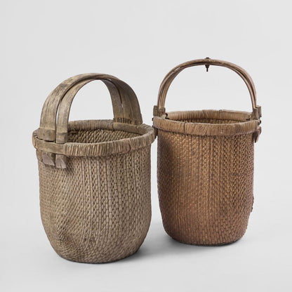 Shanxi 120 Year Rattan Rice Container