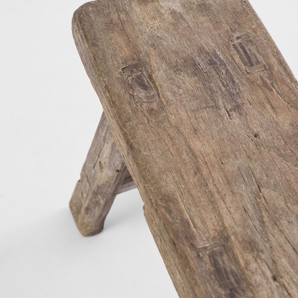 Shandong 120 Year Wooden Mini Stool
