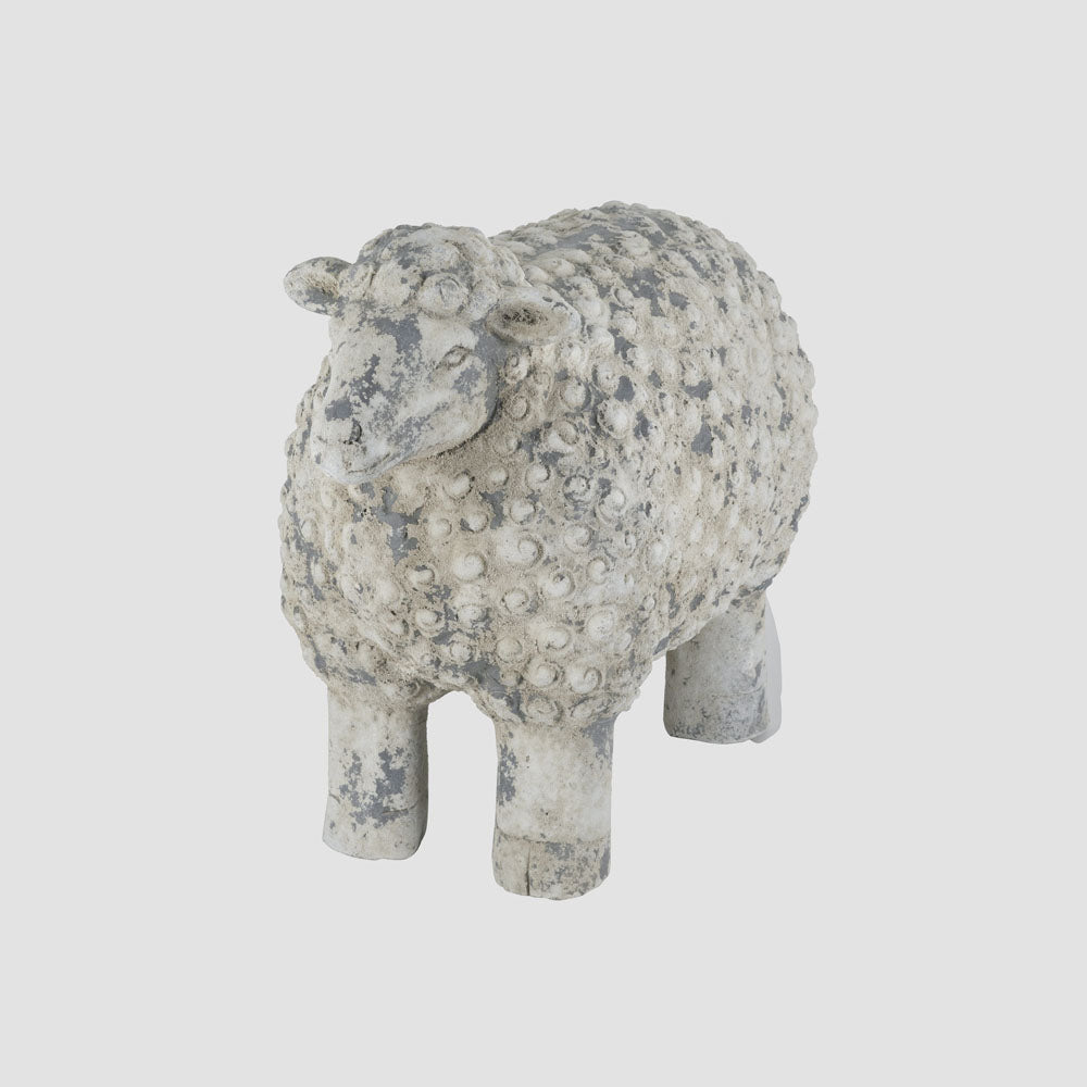 Shaun Sheep Sculpture Small Cream