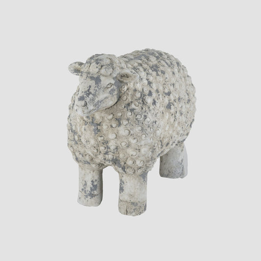Shaun Sheep Sculpture Small Cream