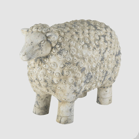 Shaun Sheep Sculpture Large Cream