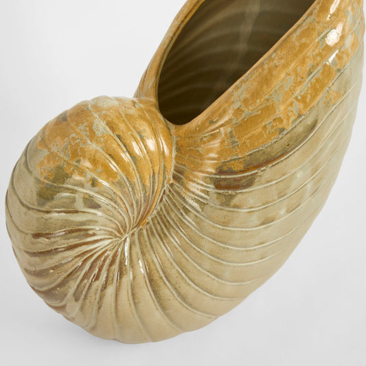 Nautilus Ceramic Planter Large