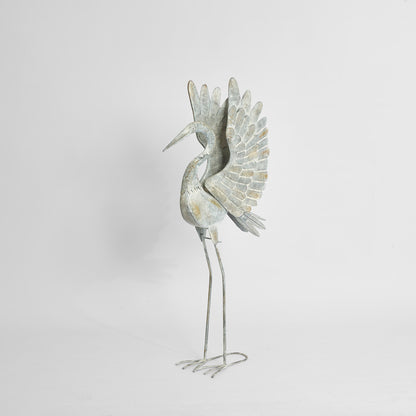 Crane Statue Small