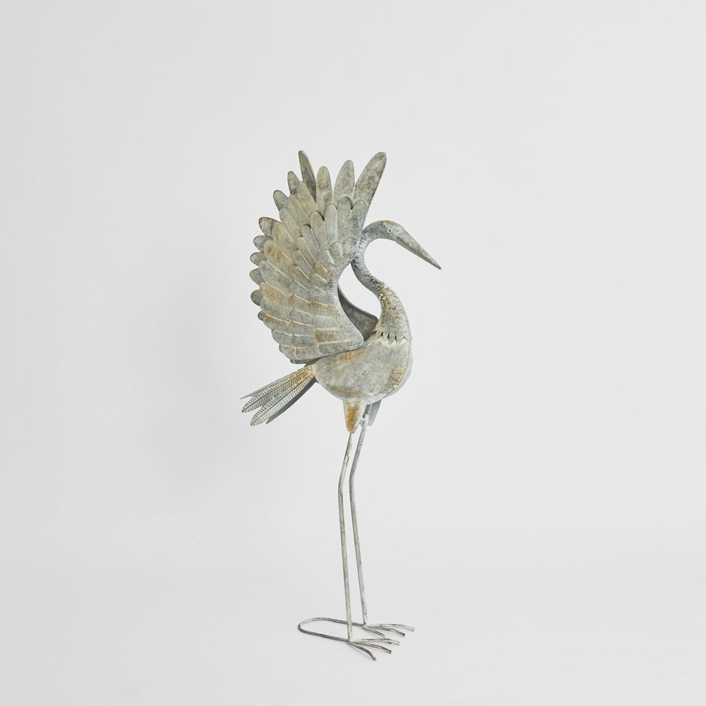 Crane Statue Small