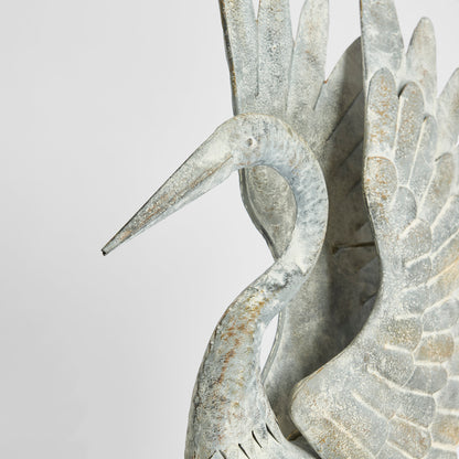 Crane Statue Small