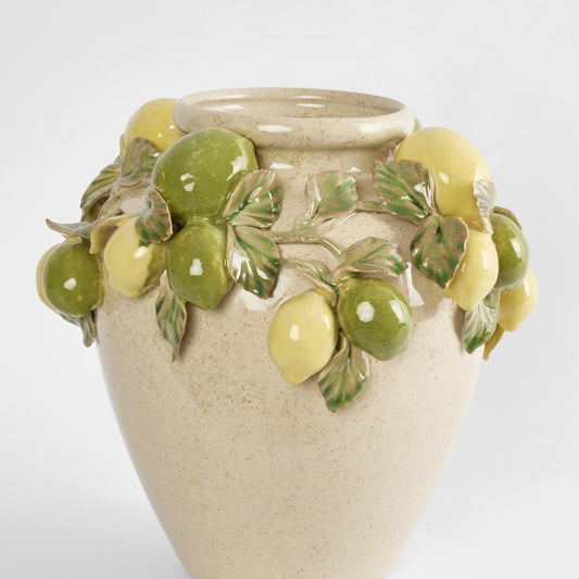 Amalfi Lemon Vase SML