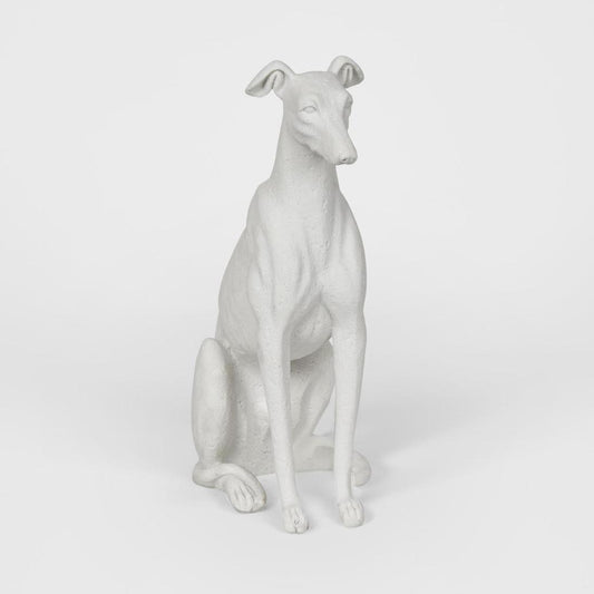 Finn Dog Sculpture White