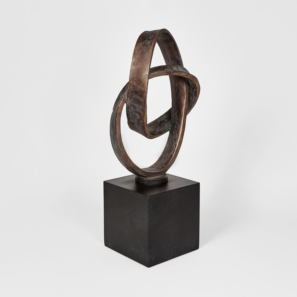 Warner Abstract Sculpture Bronze
