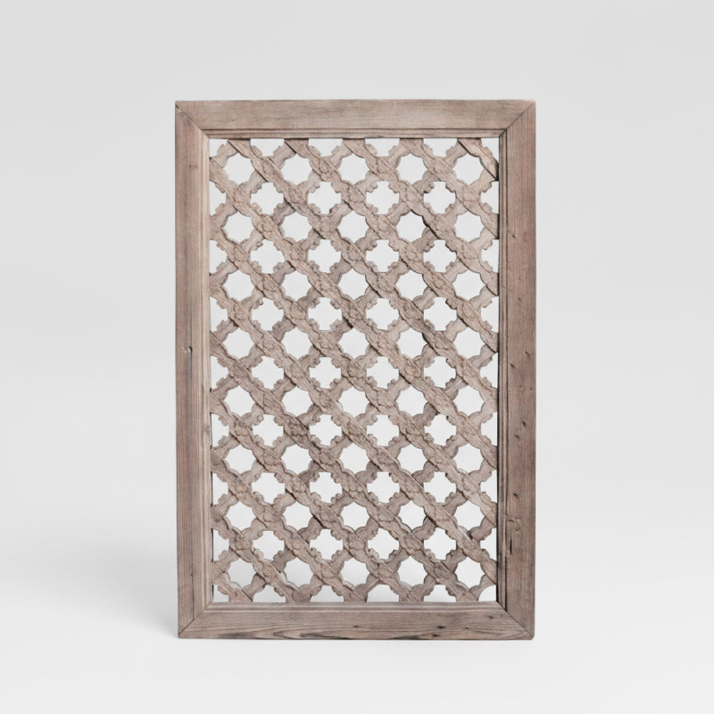 Yunnan Pine 120 Year Old Wooden Cross Panel
