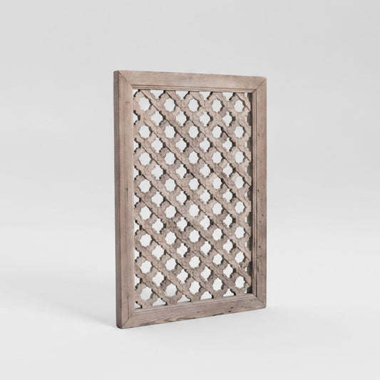 Yunnan Pine 120 Year Old Wooden Cross Panel