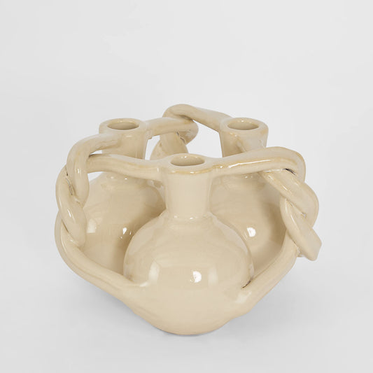 Petal Bud Vase White