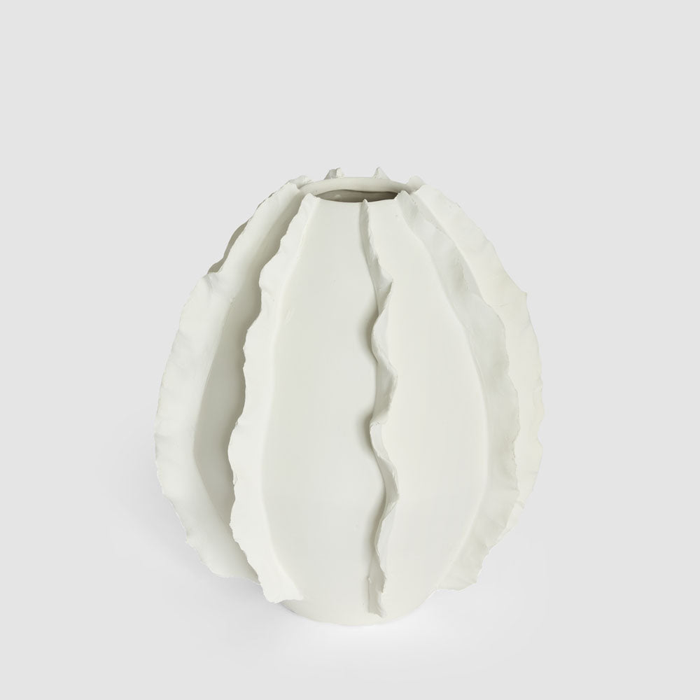 Kelp Vase White