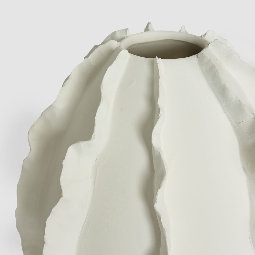 Kelp Vase White