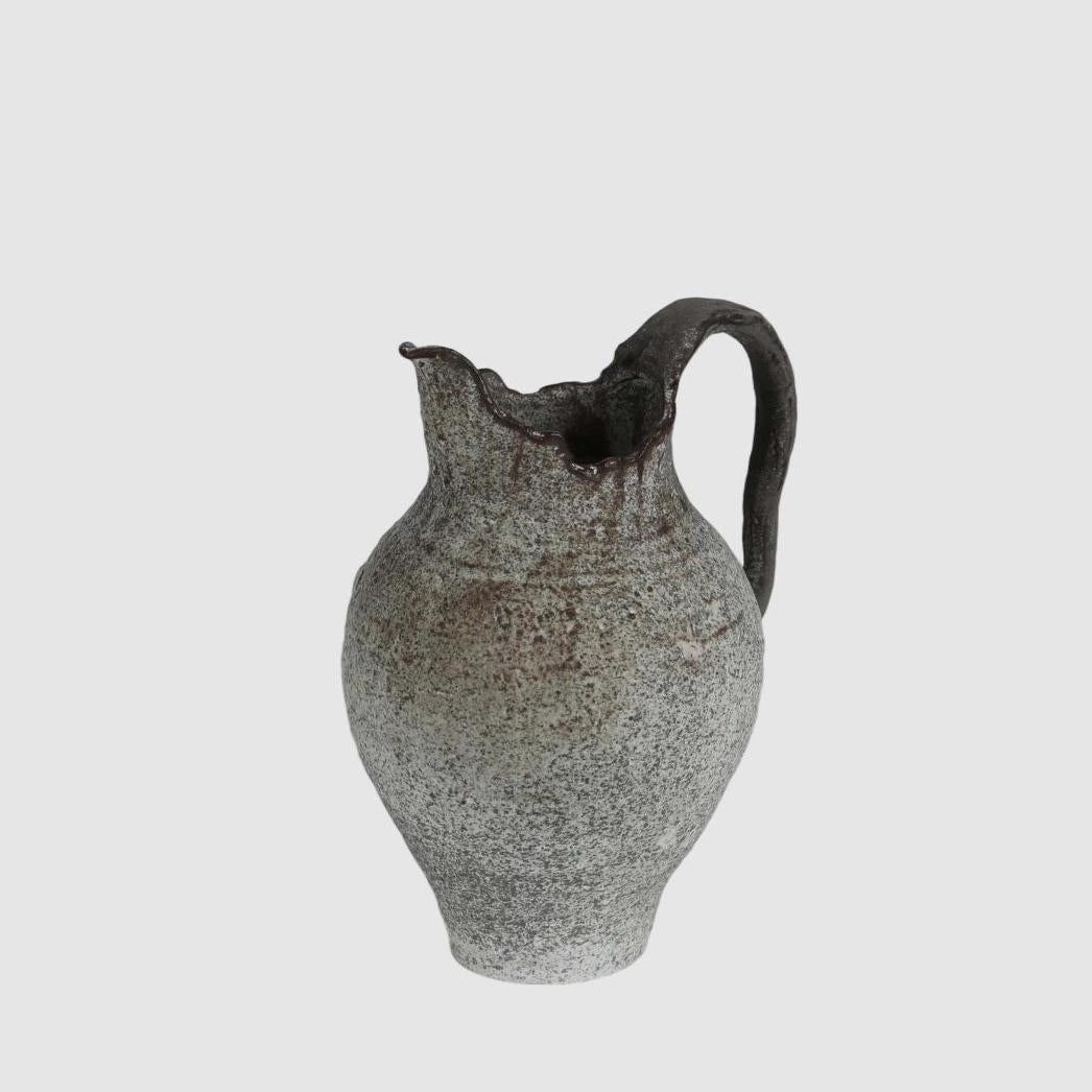 Ruffle Vase Grey