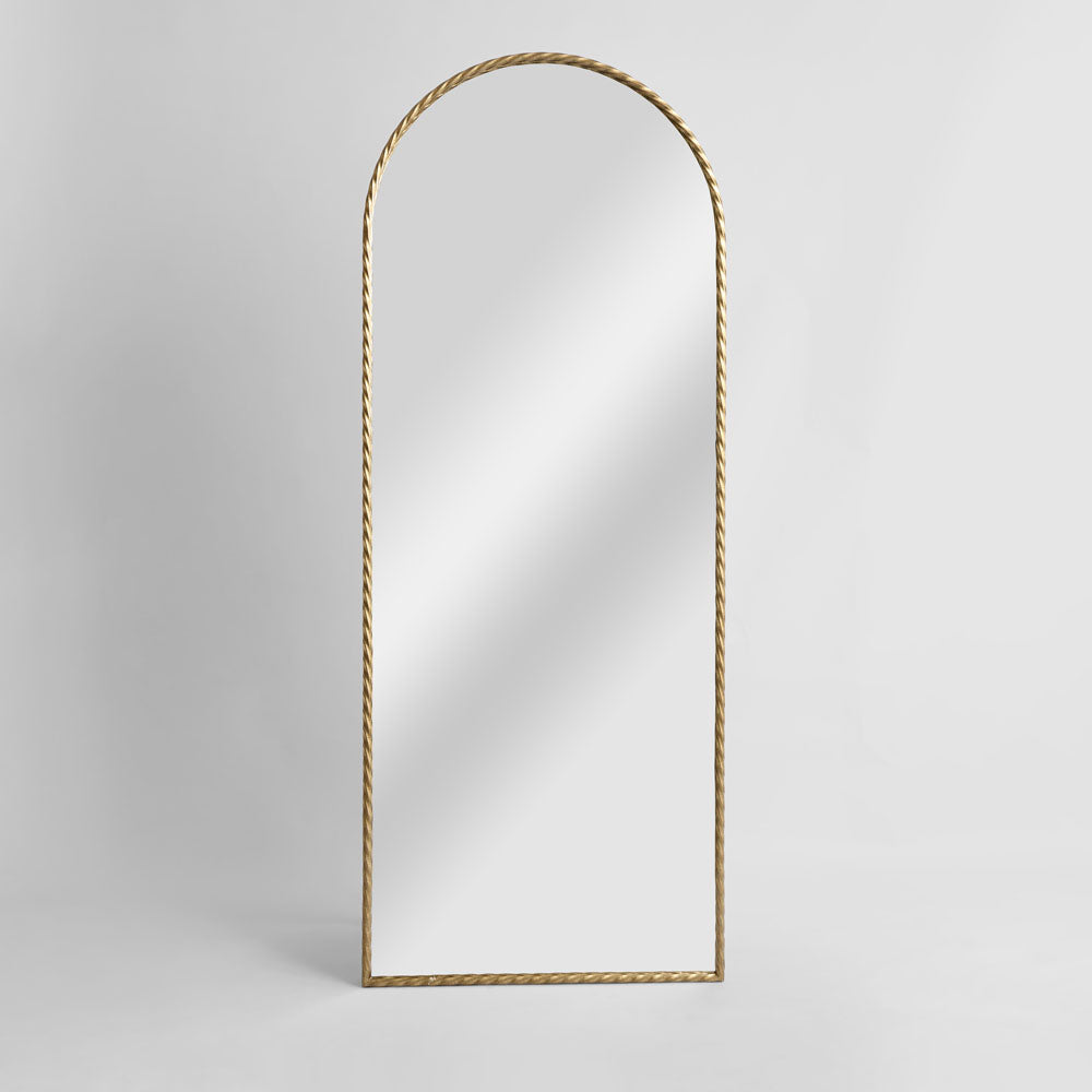 Palais Arched Mirror Gold