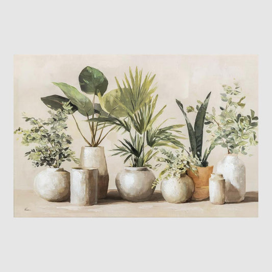 Earthen Greens Wall Art 122.5 x 80.5cm