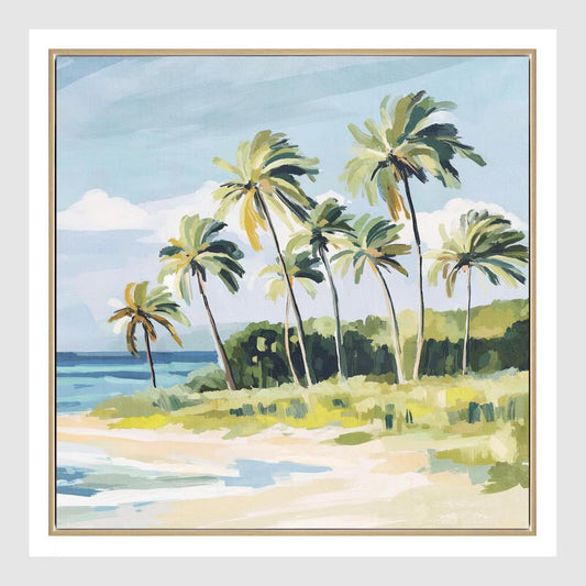 Tropical Drift Wall Art 82.5 x 82.5cm