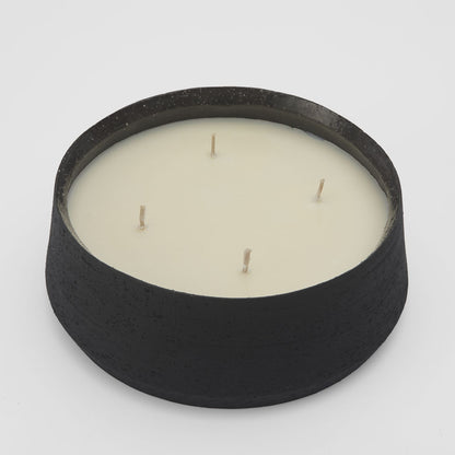 Citronella 4 Wick Candle Black