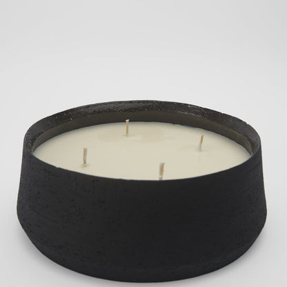 Citronella 4 Wick Candle Black