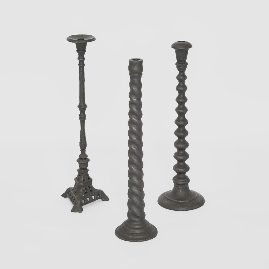 Latika Cast Iron Candle Holder