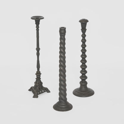 Latika Cast Iron Candle Holder
