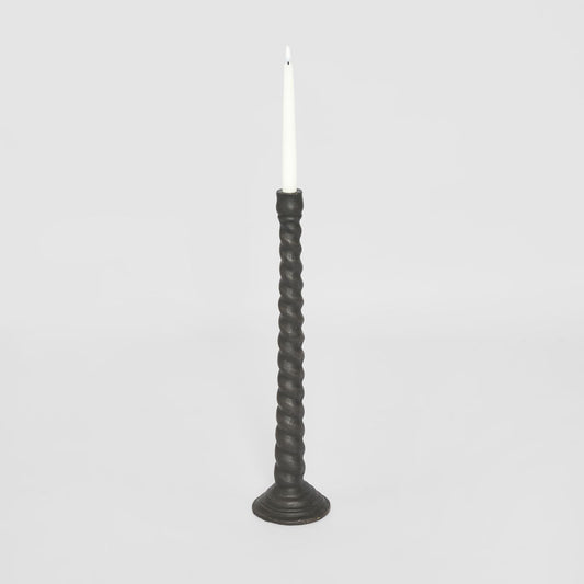 Zeke Cast Iron Candle Holder