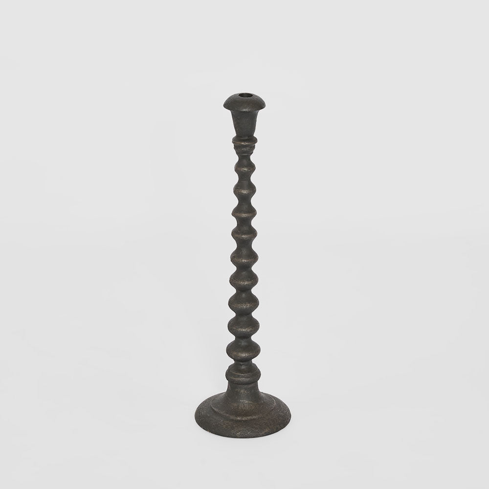 Ariel Cast Iron Candle Holder