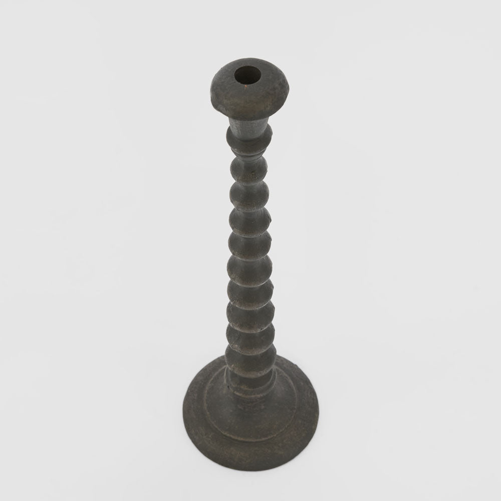 Ariel Cast Iron Candle Holder