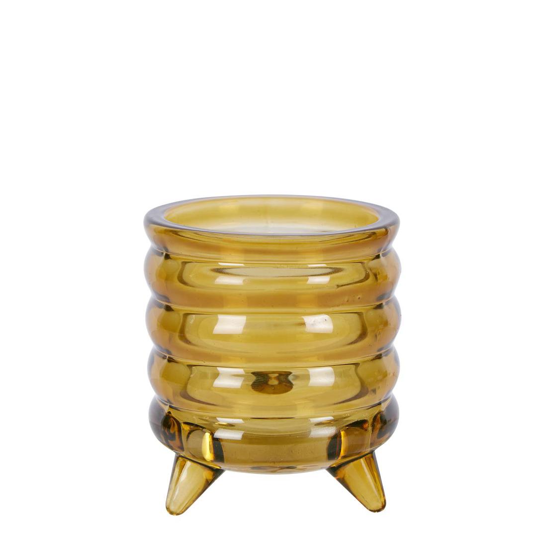 Ripple Tealight Holder Small Sienna