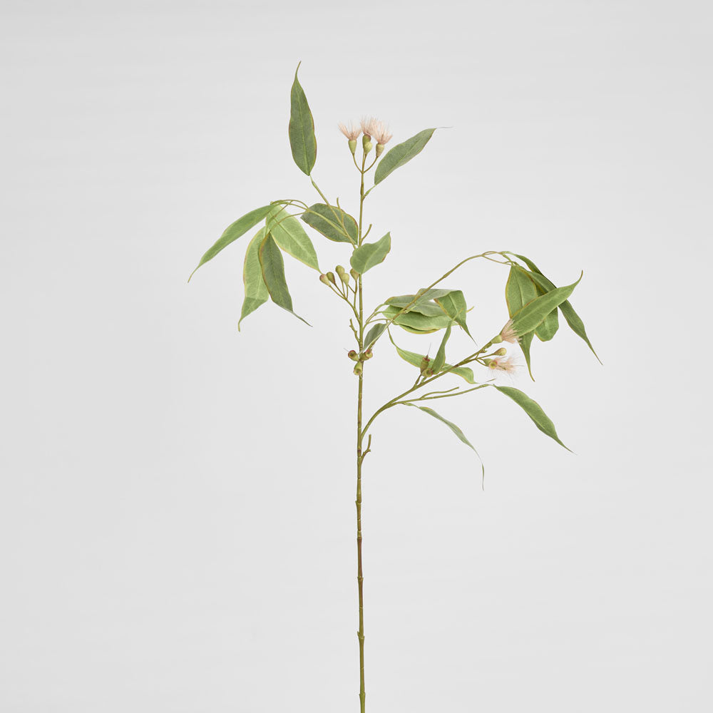 Eucalyptus Flower Spray 92cm Pink & Green