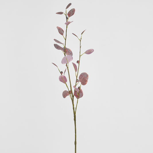 Eucalyptus leaf Spray Burgundy 90cm
