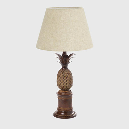 Bermuda Pineapple Table Lamp Base Brown- Base Only