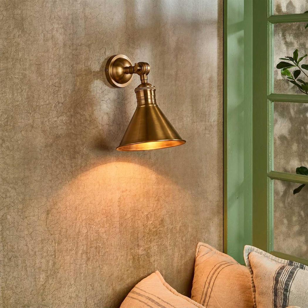 Ventura Wall Light Antique Brass