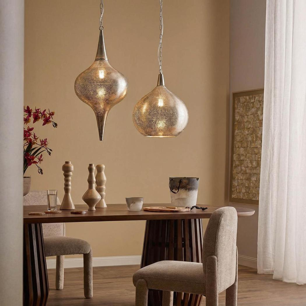 Amstel Ceiling Pendant Large Silver