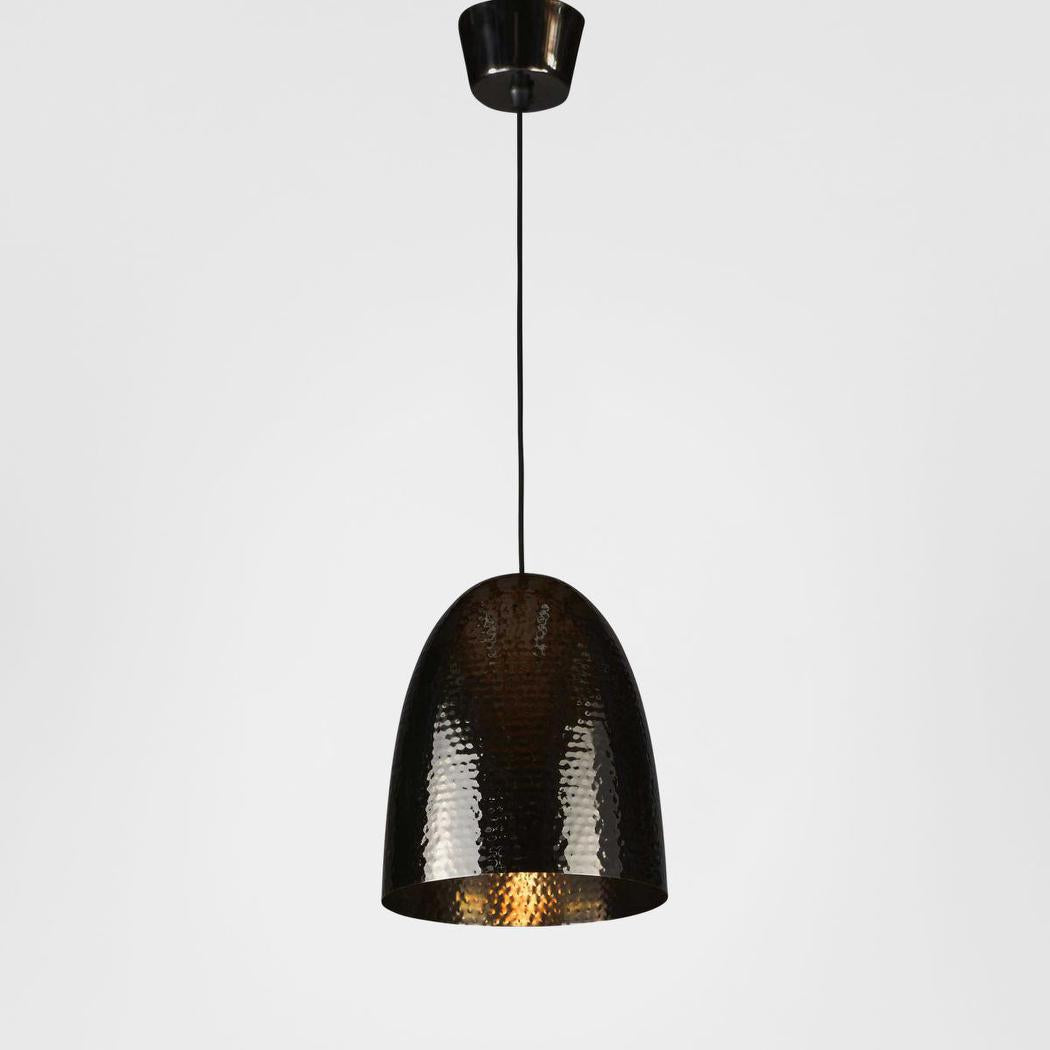 Dolce Beaten Ceiling Pendant Charcoal