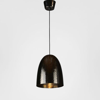 Dolce Beaten Ceiling Pendant Charcoal