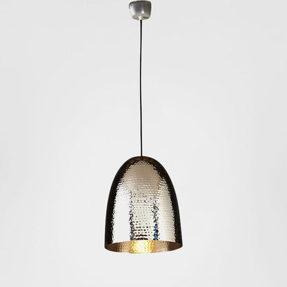 Dolce Beaten Ceiling Pendant Silver