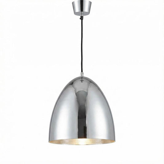 Egg Ceiling Pendant Silver