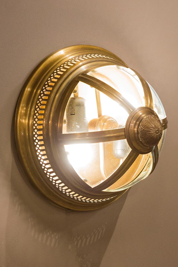 Walter Wall Light Antique Brass