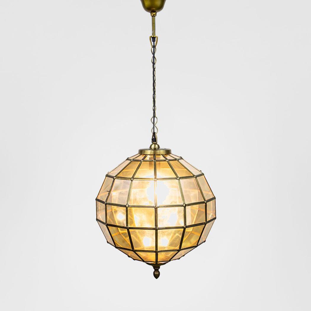 Prince Albert Ceiling Pendant Medium Brass