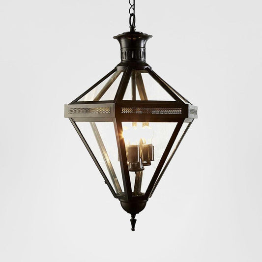 Rockefella Ceiling Pendant Black
