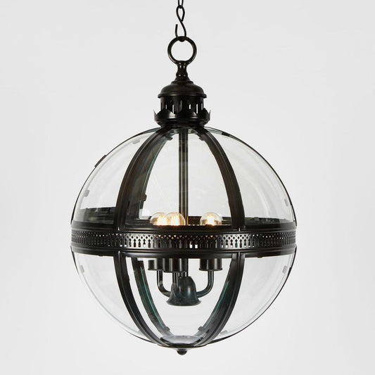 Saxon Ceiling Pendant Large Black