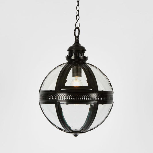 Saxon Ceiling Pendant Small Black