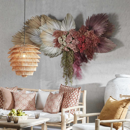 Saba Rattan Ceiling Pendant Natural