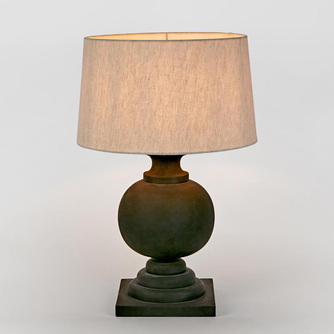 Coach Table Lamp Base Black- Base Only