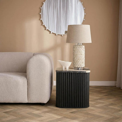 Kenilworth Ceramic Table Lamp Base Cream- Base Only
