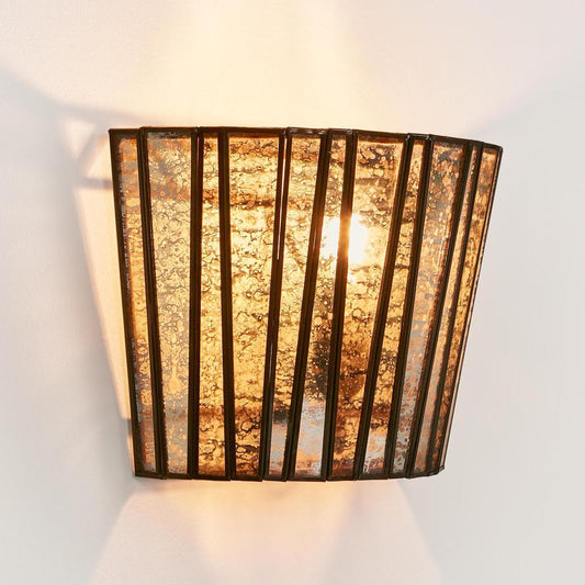 Roosevelt Half Round Wall Light Antique Copper