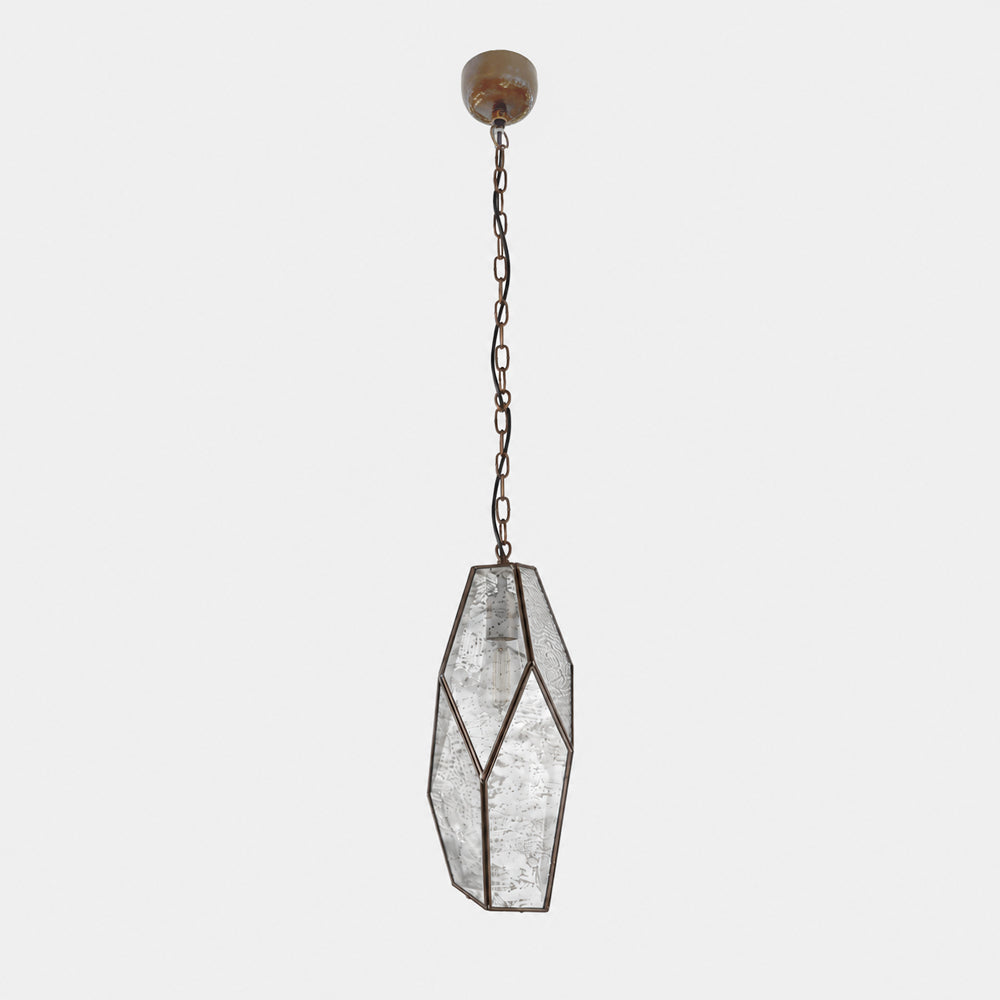 Marble Hall Ceiling Pendant Brass