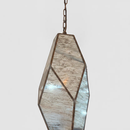 Marble Hall Ceiling Pendant Brass